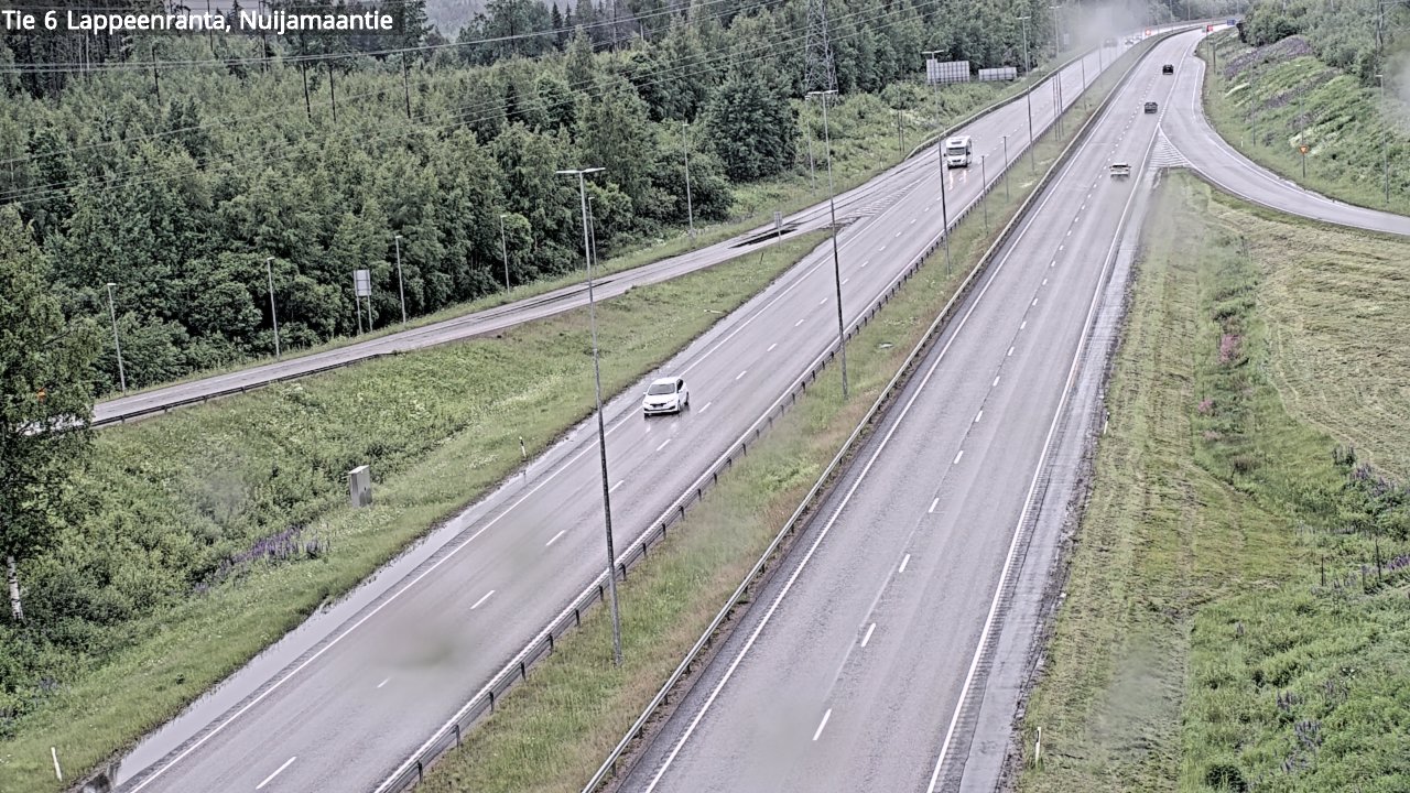 Kelikamerat Kuva Tie 6 Lappeenranta, Nuijamaantie, Lappeenranta, Etelä-Karjala