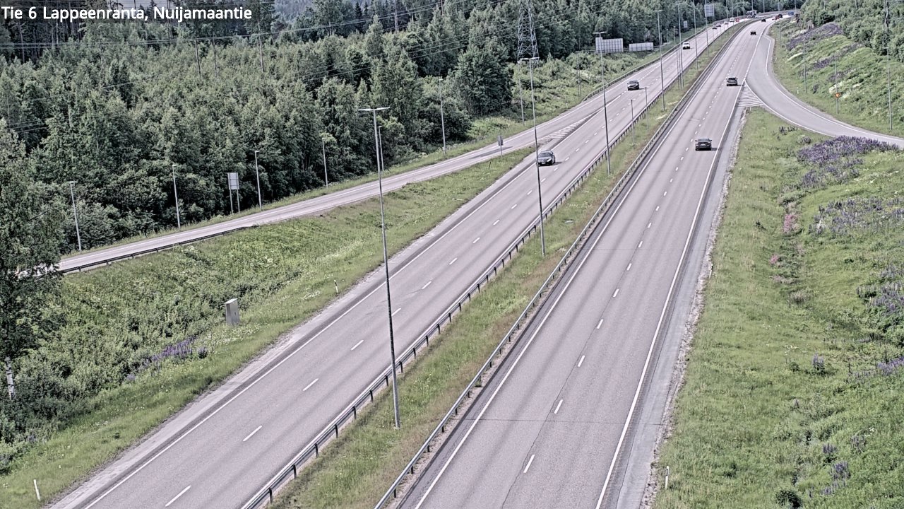 Kelikamerat Kuva Tie 6 Lappeenranta, Nuijamaantie, Lappeenranta, Etelä-Karjala