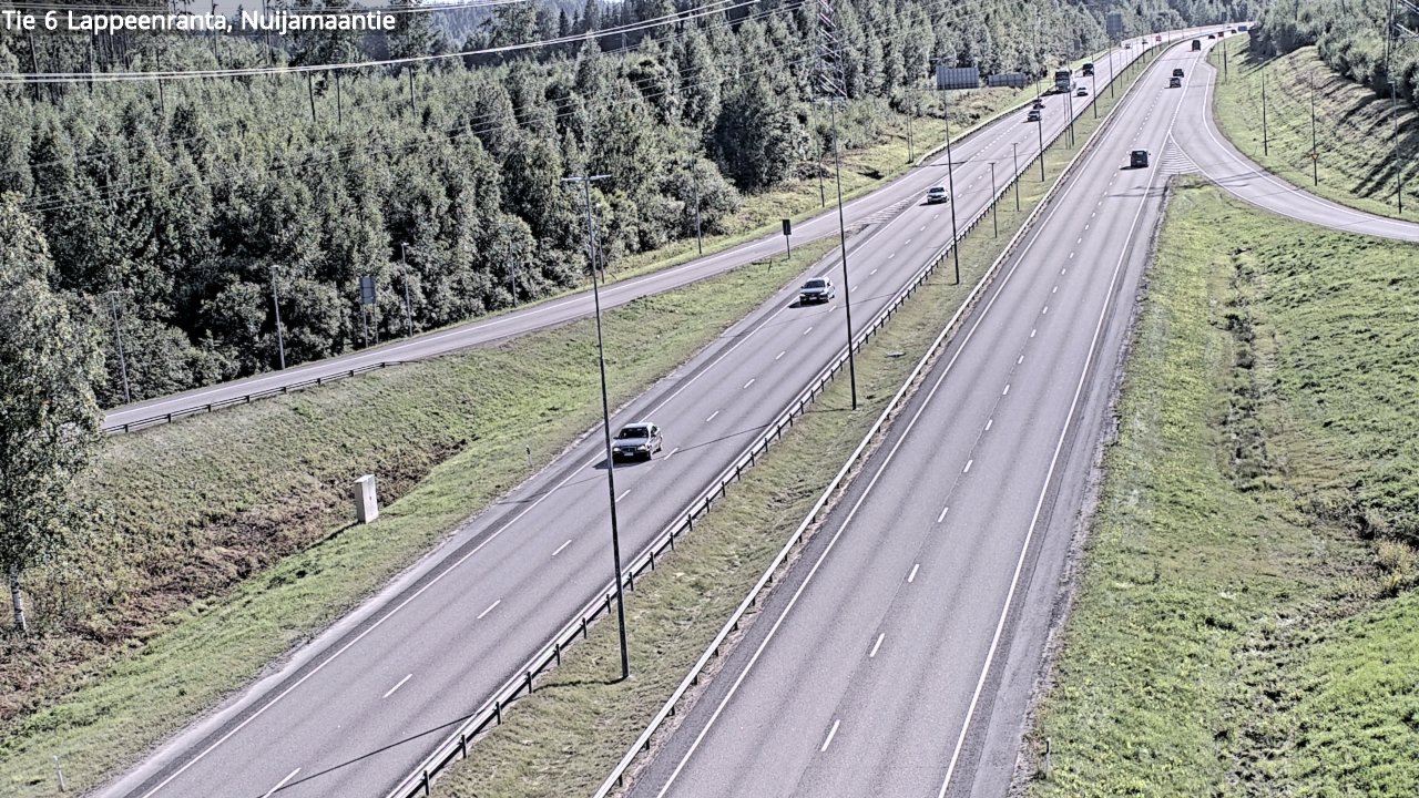 Kelikamerat Kuva Tie 6 Lappeenranta, Nuijamaantie, Lappeenranta, Etelä-Karjala