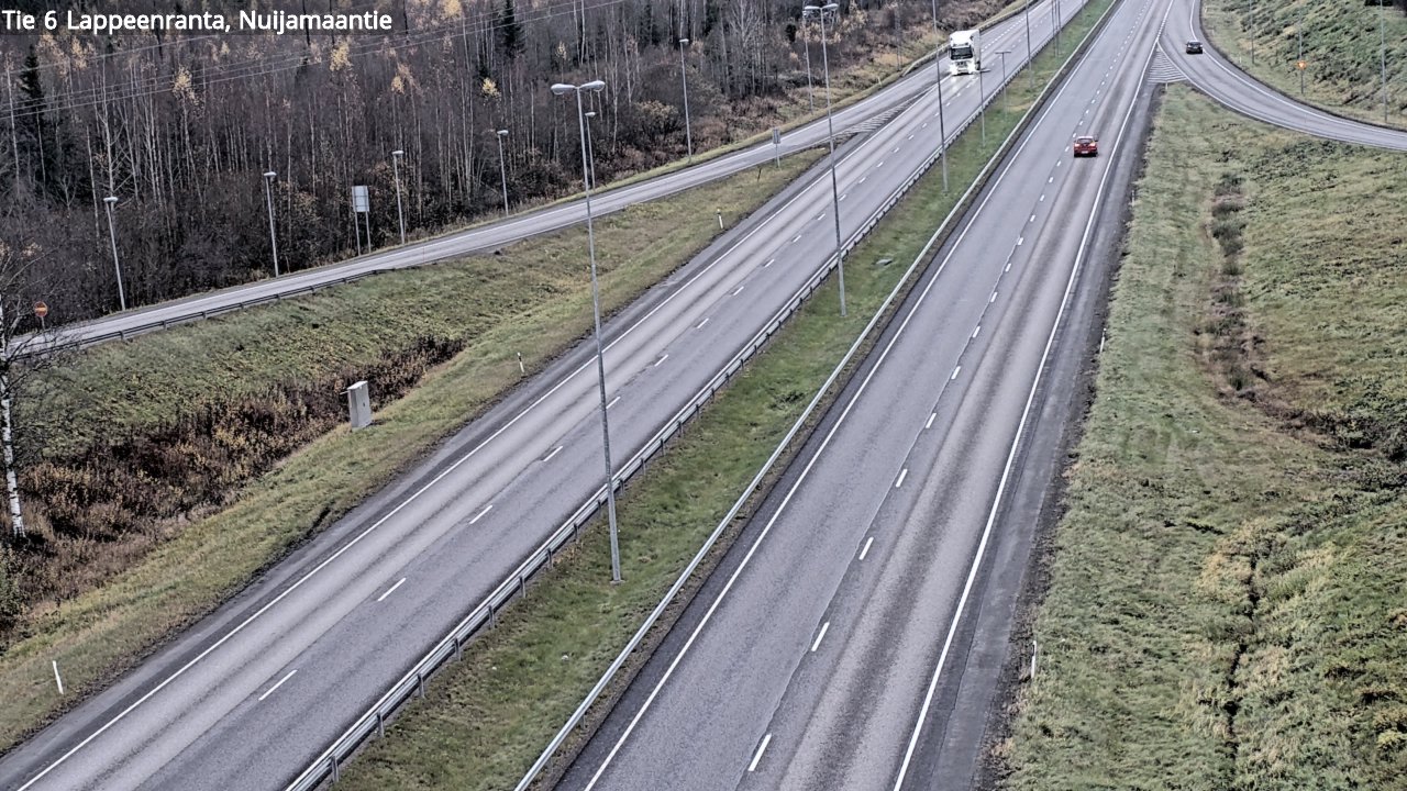 Kelikamerat Kuva Tie 6 Lappeenranta, Nuijamaantie, Lappeenranta, Etelä-Karjala