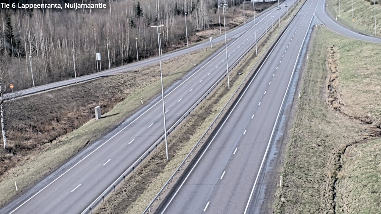Kelikamerat Kuva Tie 6 Lappeenranta, Nuijamaantie, Lappeenranta, Etelä-Karjala