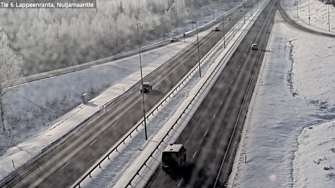 Kelikamerat Kuva Tie 6 Lappeenranta, Nuijamaantie, Lappeenranta, Etelä-Karjala