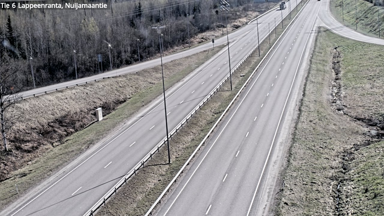 Kelikamerat Kuva Tie 6 Lappeenranta, Nuijamaantie, Lappeenranta, Etelä-Karjala