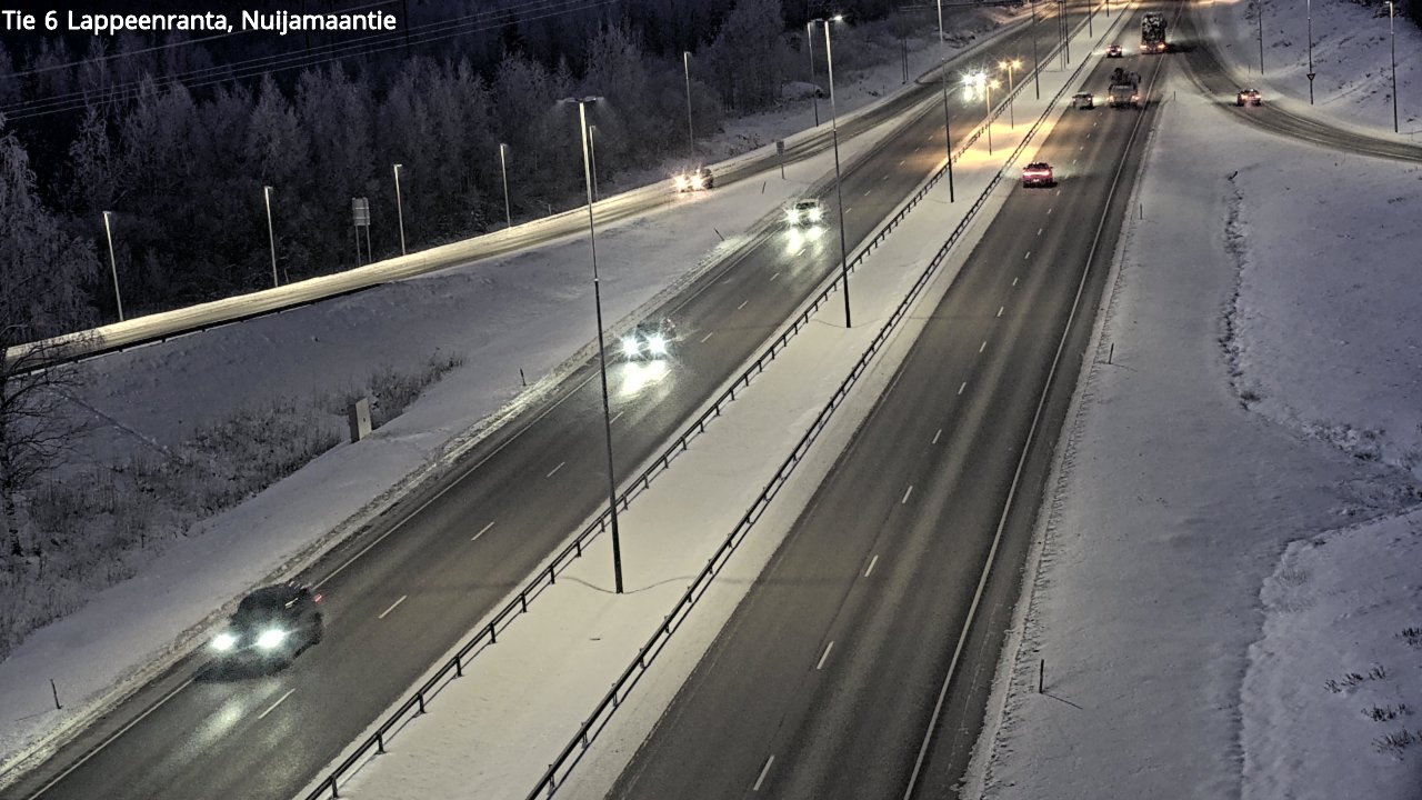 Kelikamerat Kuva Tie 6 Lappeenranta, Nuijamaantie, Lappeenranta, Etelä-Karjala