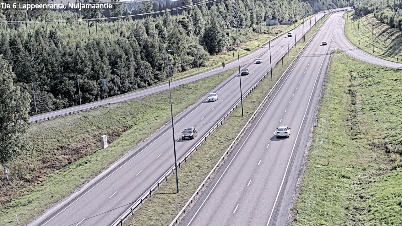 Kelikamerat Kuva Tie 6 Lappeenranta, Nuijamaantie, Lappeenranta, Etelä-Karjala