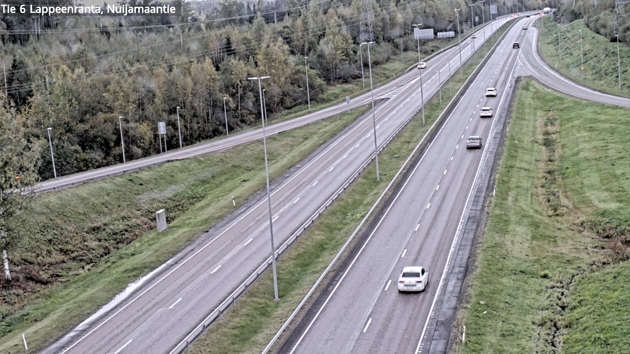 Kelikamerat Kuva Tie 6 Lappeenranta, Nuijamaantie, Lappeenranta, Etelä-Karjala