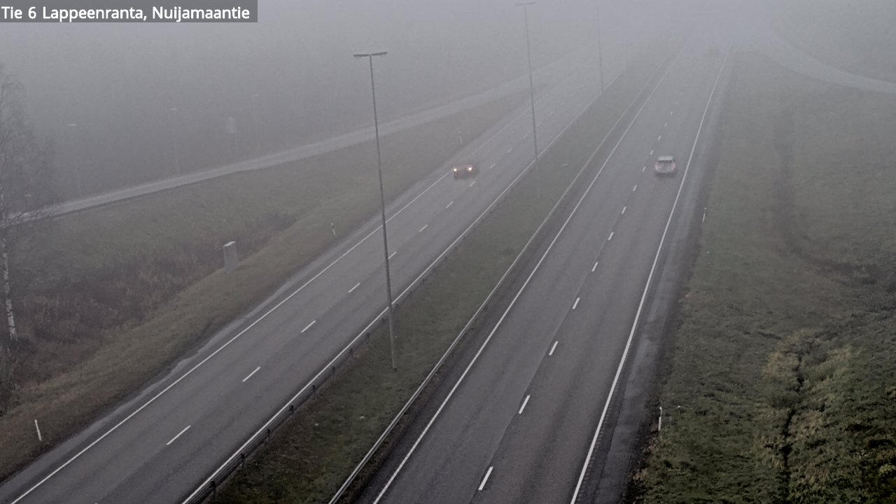 Kelikamerat Kuva Tie 6 Lappeenranta, Nuijamaantie, Lappeenranta, Etelä-Karjala