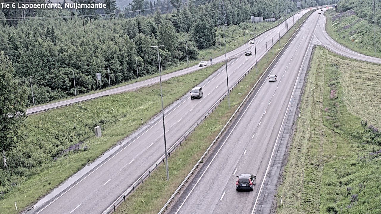 Kelikamerat Kuva Tie 6 Lappeenranta, Nuijamaantie, Lappeenranta, Etelä-Karjala