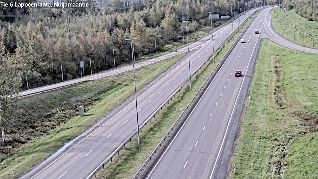 Kelikamerat Kuva Tie 6 Lappeenranta, Nuijamaantie, Lappeenranta, Etelä-Karjala