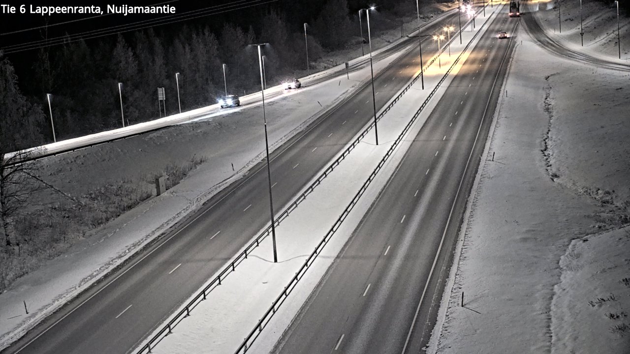 Kelikamerat Kuva Tie 6 Lappeenranta, Nuijamaantie, Lappeenranta, Etelä-Karjala