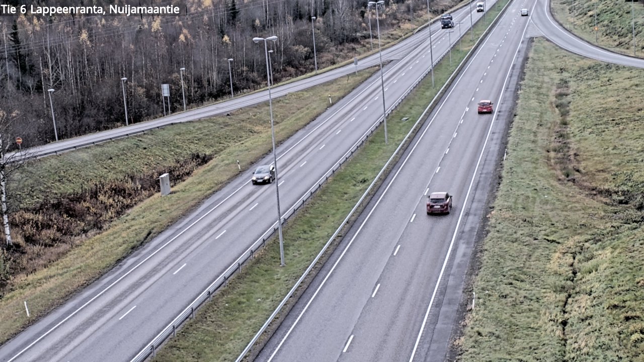 Kelikamerat Kuva Tie 6 Lappeenranta, Nuijamaantie, Lappeenranta, Etelä-Karjala