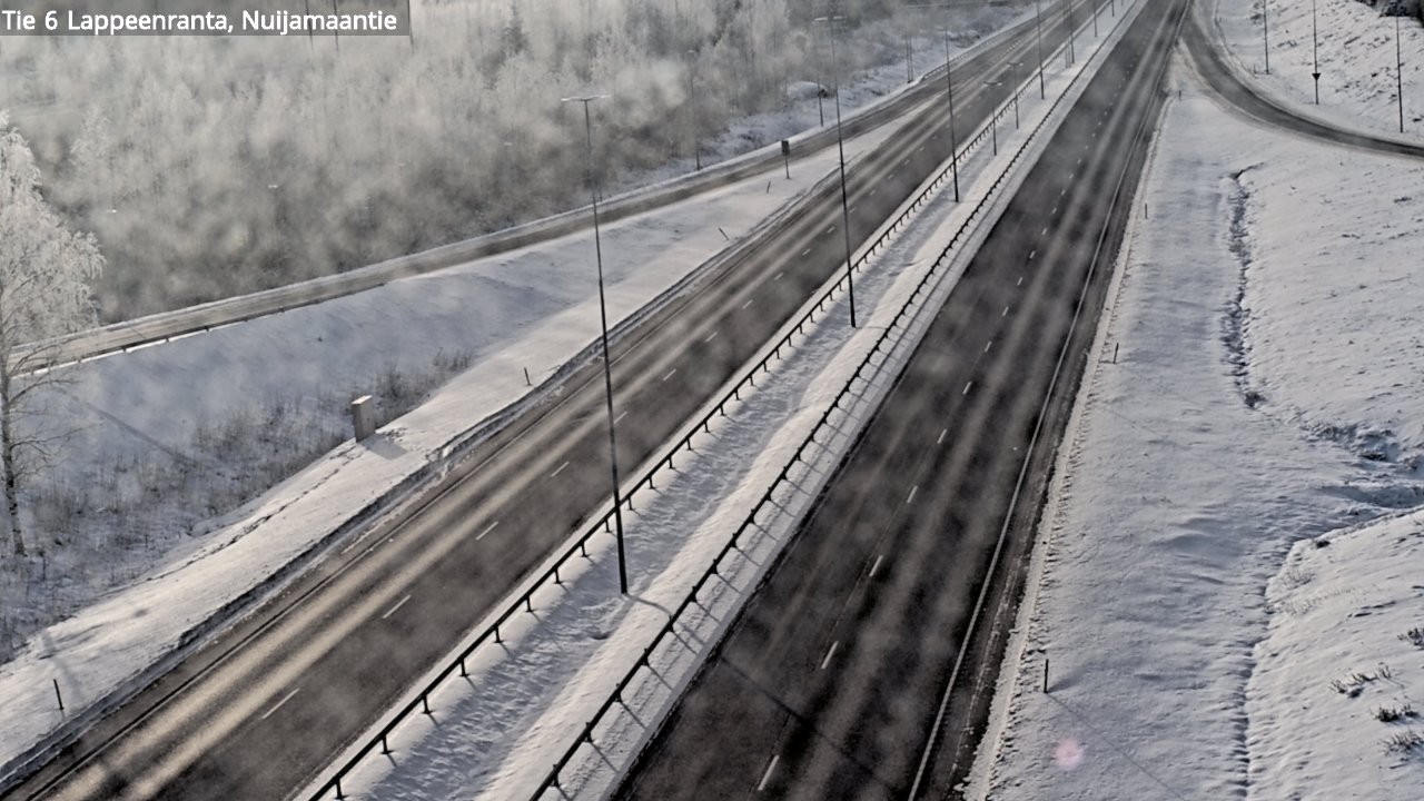 Kelikamerat Kuva Tie 6 Lappeenranta, Nuijamaantie, Lappeenranta, Etelä-Karjala
