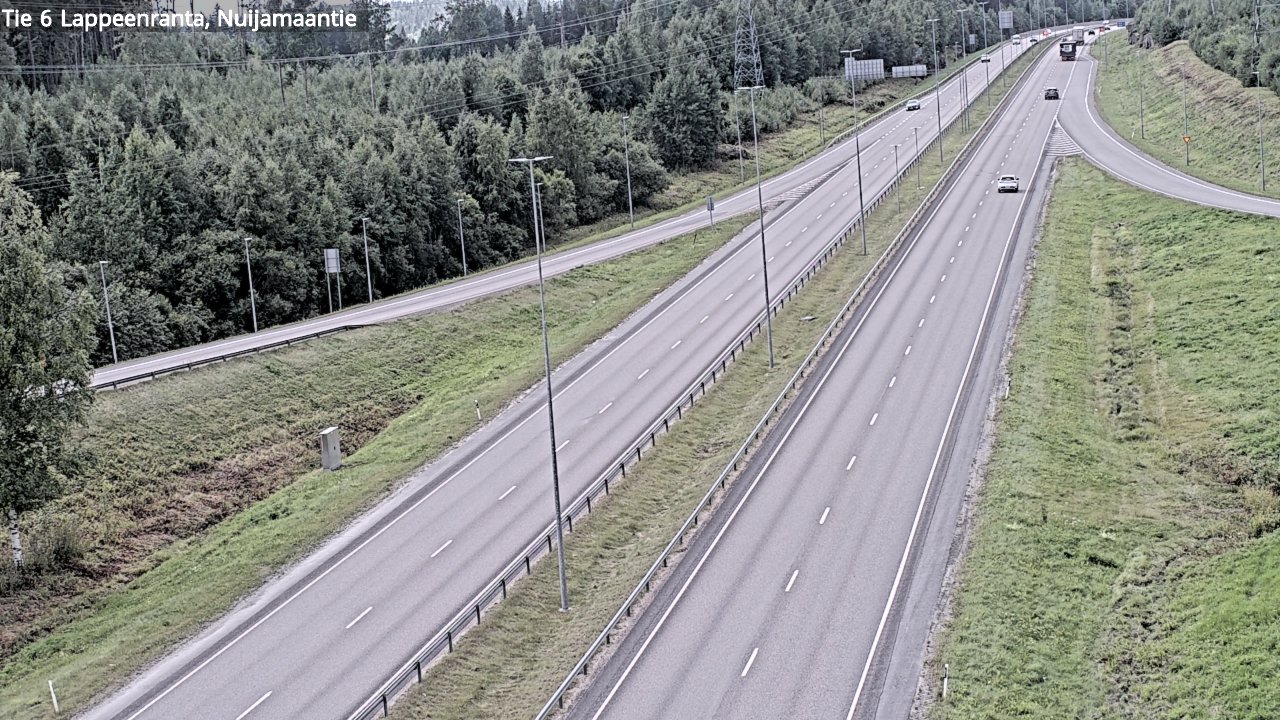 Kelikamerat Kuva Tie 6 Lappeenranta, Nuijamaantie, Lappeenranta, Etelä-Karjala
