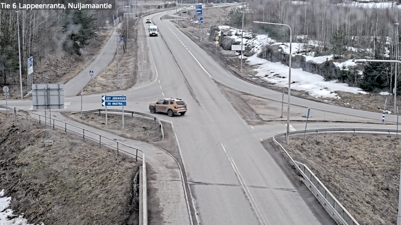 Kelikamerat Kuva Tie 6 Lappeenranta, Nuijamaantie, Lappeenranta, Etelä-Karjala