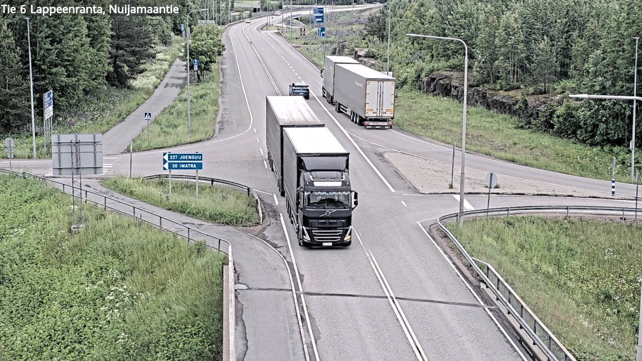 Kelikamerat Kuva Tie 6 Lappeenranta, Nuijamaantie, Lappeenranta, Etelä-Karjala