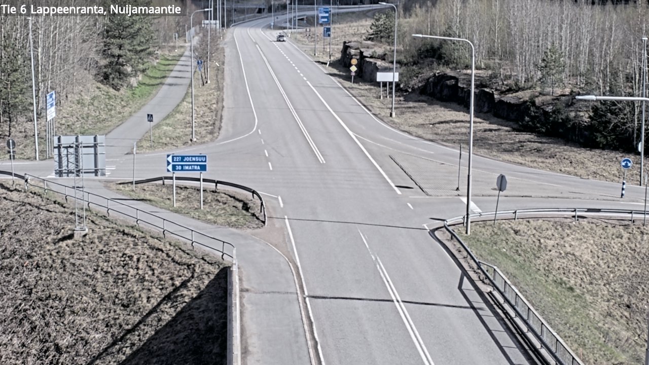 Kelikamerat Kuva Tie 6 Lappeenranta, Nuijamaantie, Lappeenranta, Etelä-Karjala