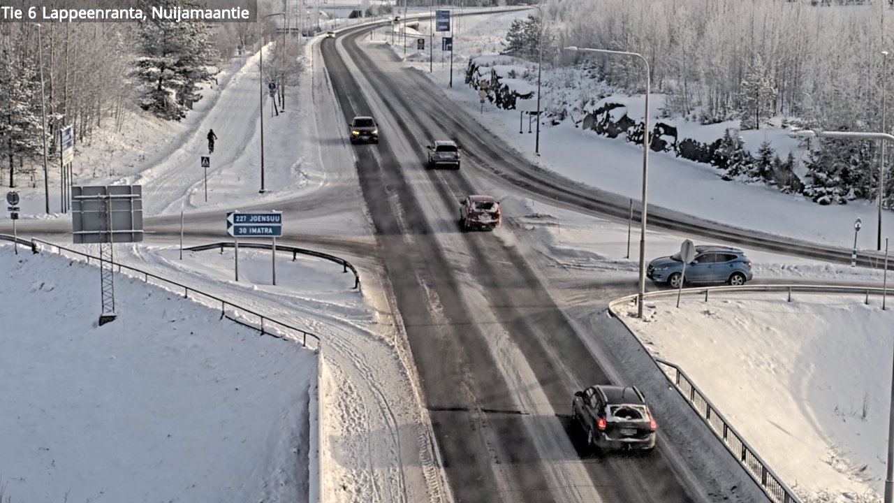 Kelikamerat Kuva Tie 6 Lappeenranta, Nuijamaantie, Lappeenranta, Etelä-Karjala