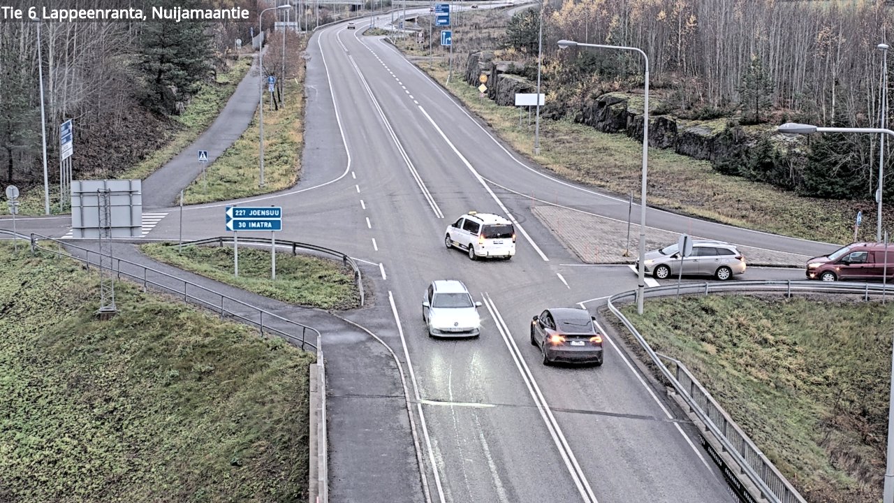 Kelikamerat Kuva Tie 6 Lappeenranta, Nuijamaantie, Lappeenranta, Etelä-Karjala