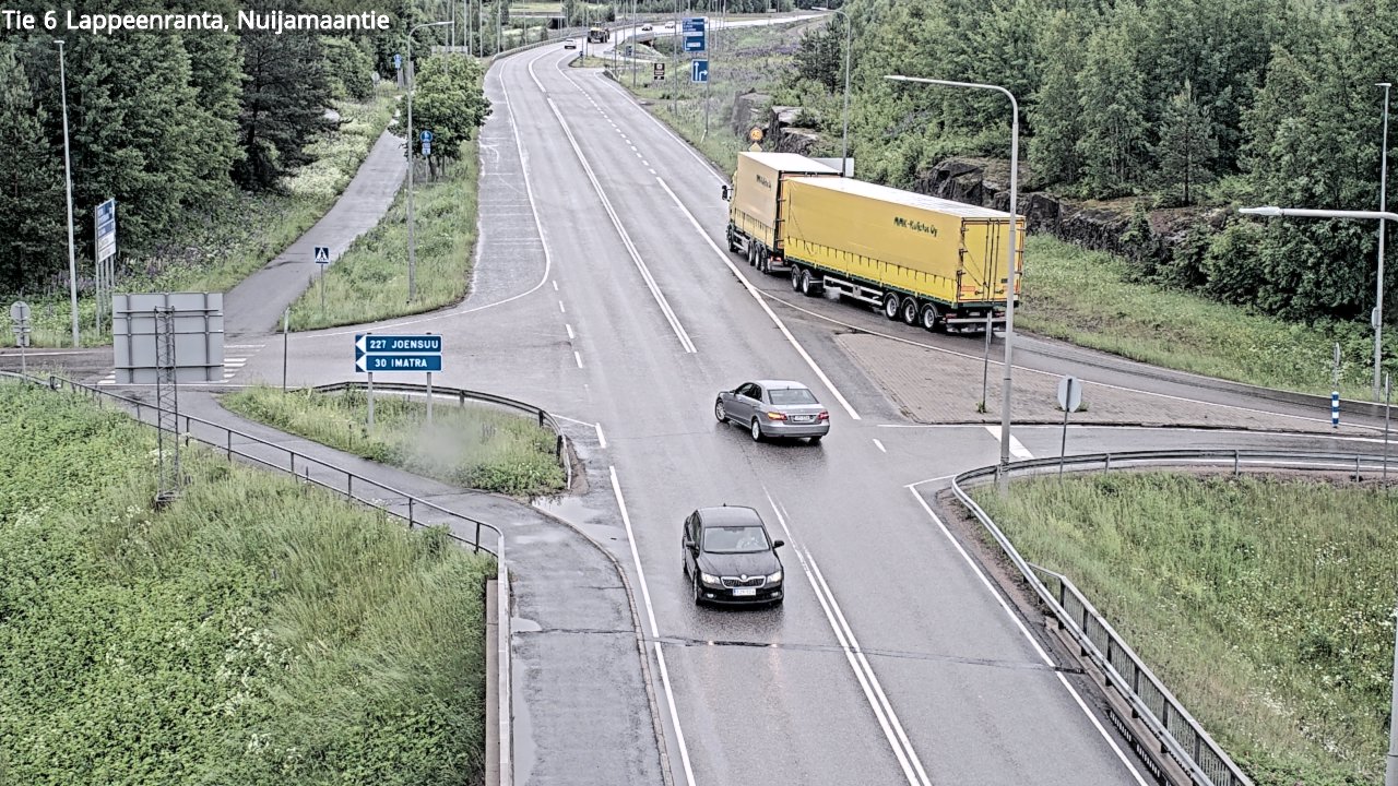 Kelikamerat Kuva Tie 6 Lappeenranta, Nuijamaantie, Lappeenranta, Etelä-Karjala