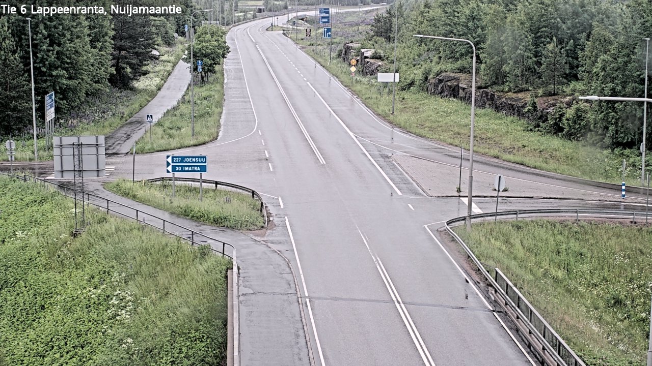 Kelikamerat Kuva Tie 6 Lappeenranta, Nuijamaantie, Lappeenranta, Etelä-Karjala