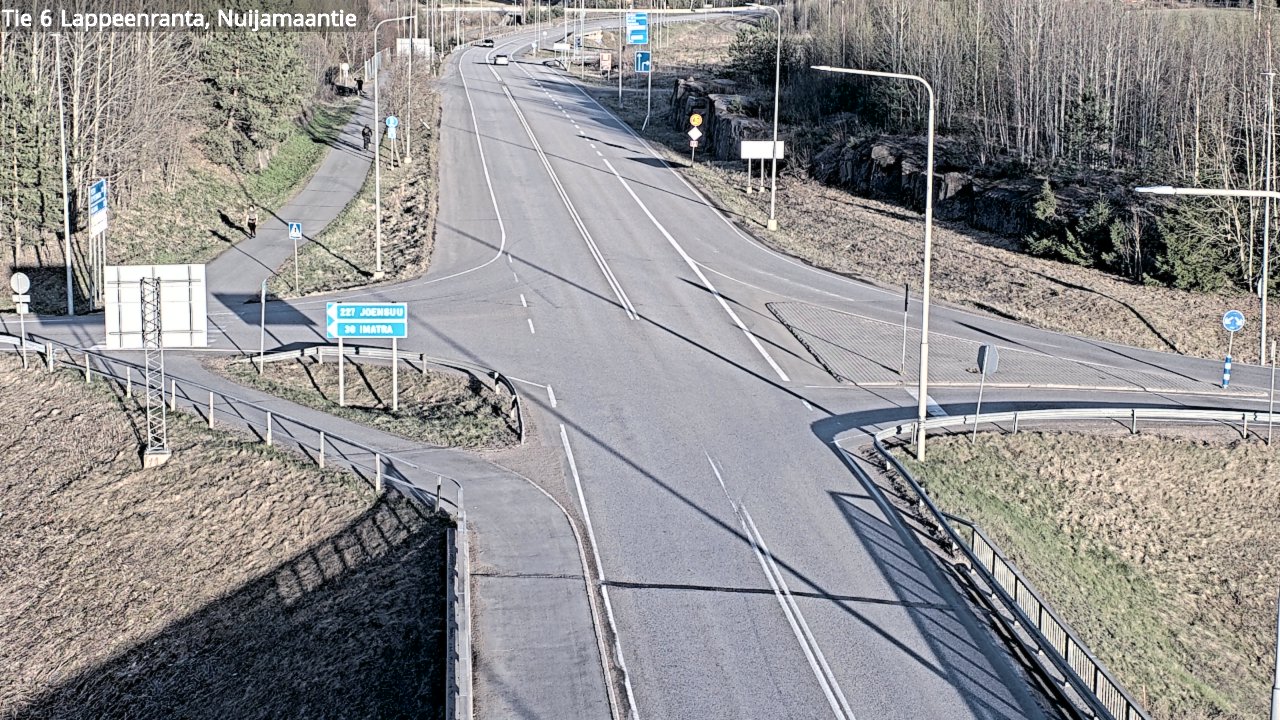 Kelikamerat Kuva Tie 6 Lappeenranta, Nuijamaantie, Lappeenranta, Etelä-Karjala