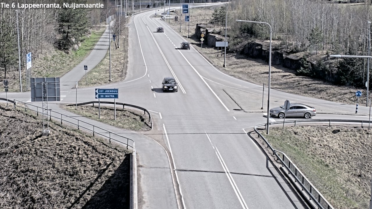 Kelikamerat Kuva Tie 6 Lappeenranta, Nuijamaantie, Lappeenranta, Etelä-Karjala