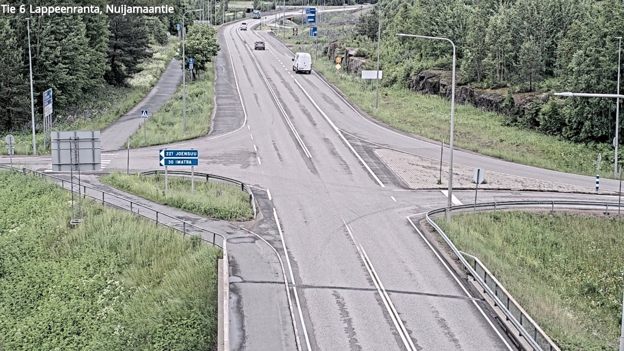Kelikamerat Kuva Tie 6 Lappeenranta, Nuijamaantie, Lappeenranta, Etelä-Karjala