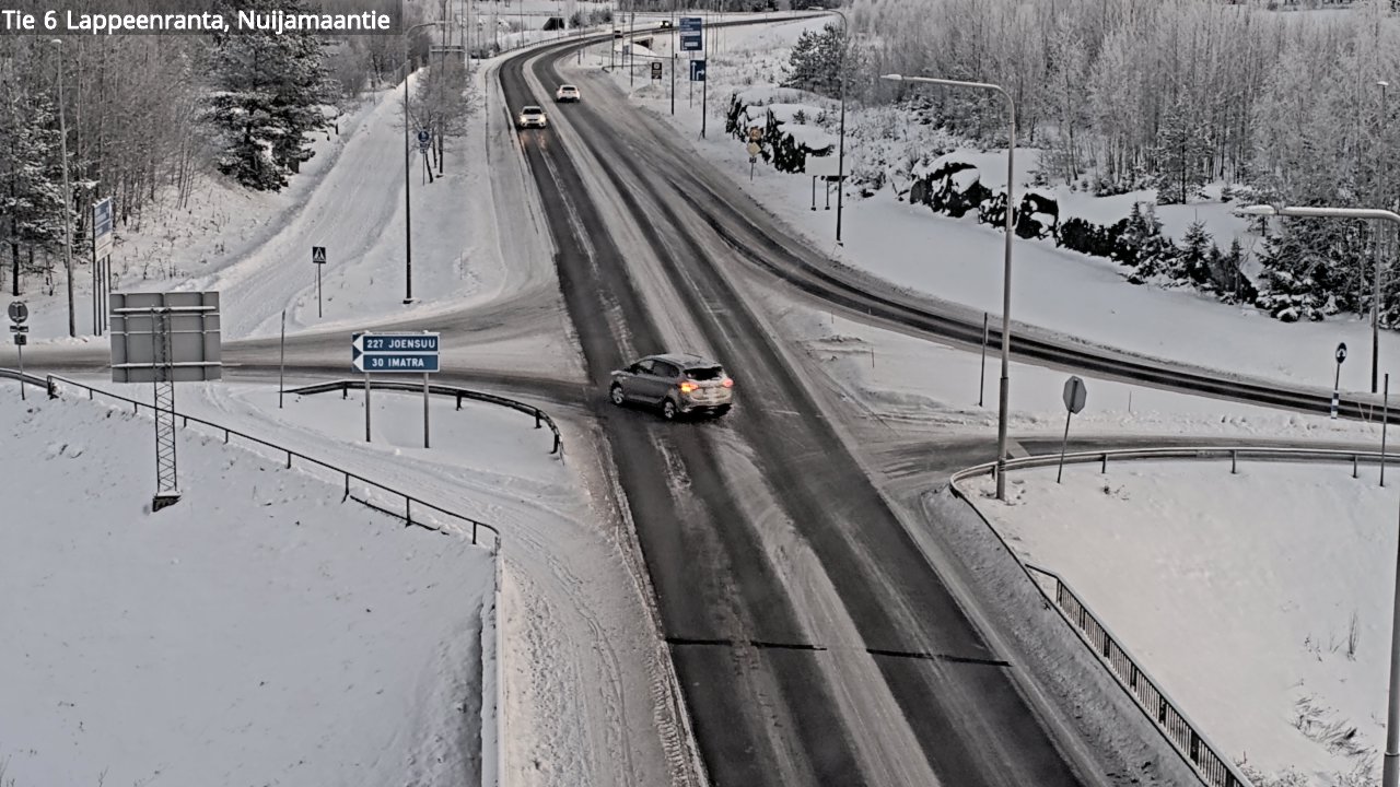 Kelikamerat Kuva Tie 6 Lappeenranta, Nuijamaantie, Lappeenranta, Etelä-Karjala