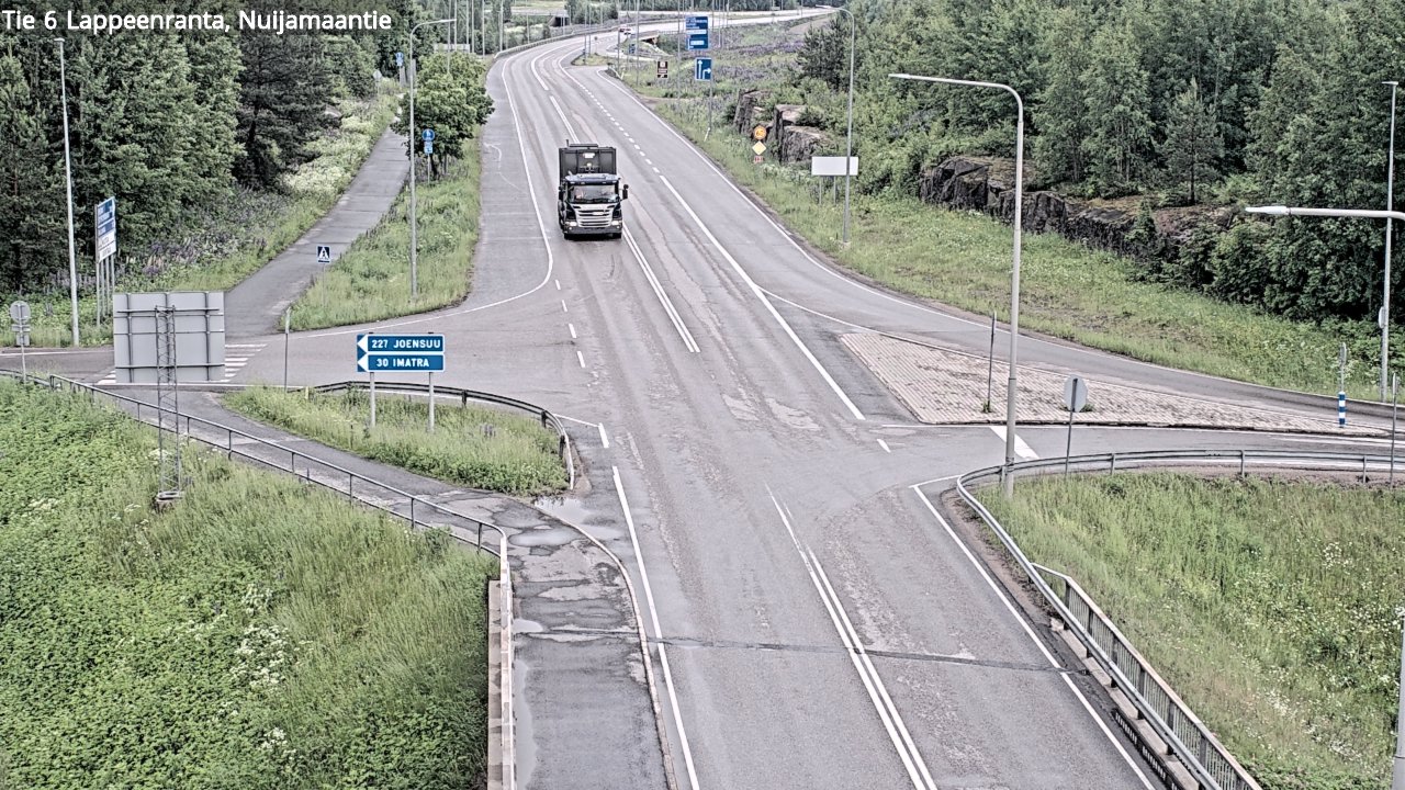 Kelikamerat Kuva Tie 6 Lappeenranta, Nuijamaantie, Lappeenranta, Etelä-Karjala