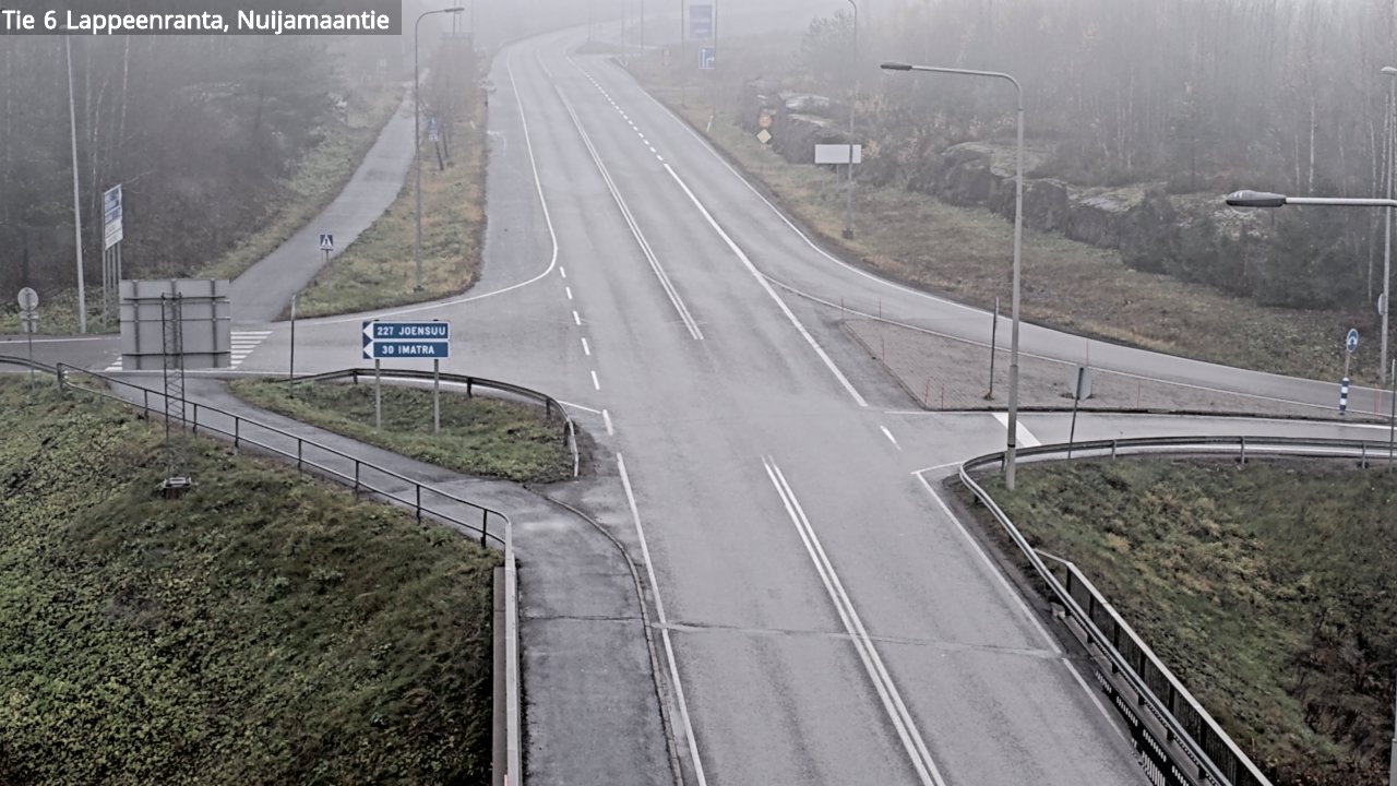 Kelikamerat Kuva Tie 6 Lappeenranta, Nuijamaantie, Lappeenranta, Etelä-Karjala