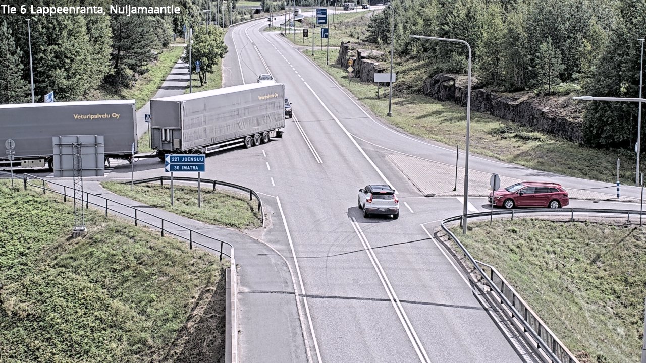 Kelikamerat Kuva Tie 6 Lappeenranta, Nuijamaantie, Lappeenranta, Etelä-Karjala
