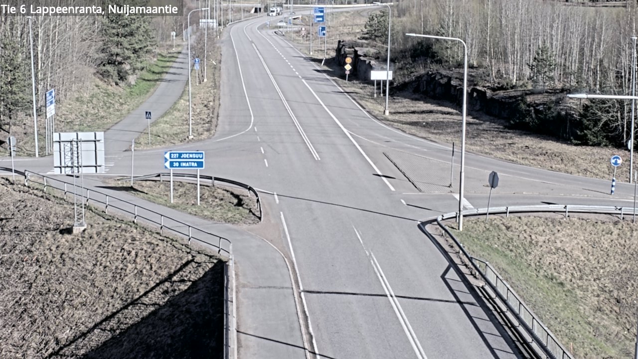 Kelikamerat Kuva Tie 6 Lappeenranta, Nuijamaantie, Lappeenranta, Etelä-Karjala