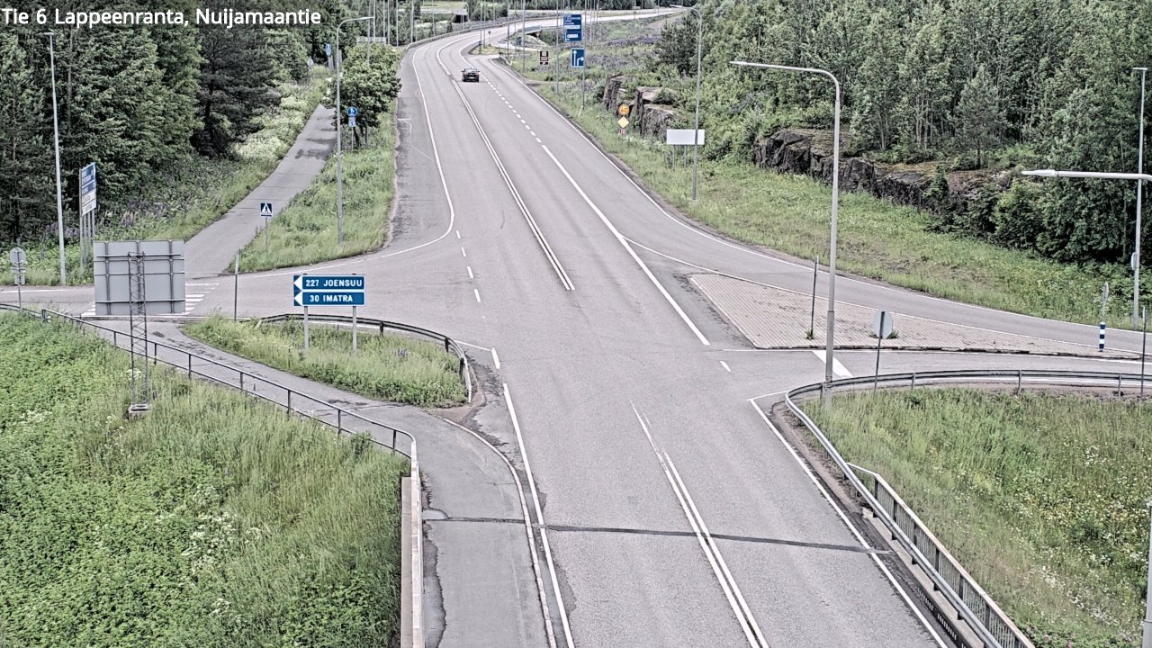Kelikamerat Kuva Tie 6 Lappeenranta, Nuijamaantie, Lappeenranta, Etelä-Karjala