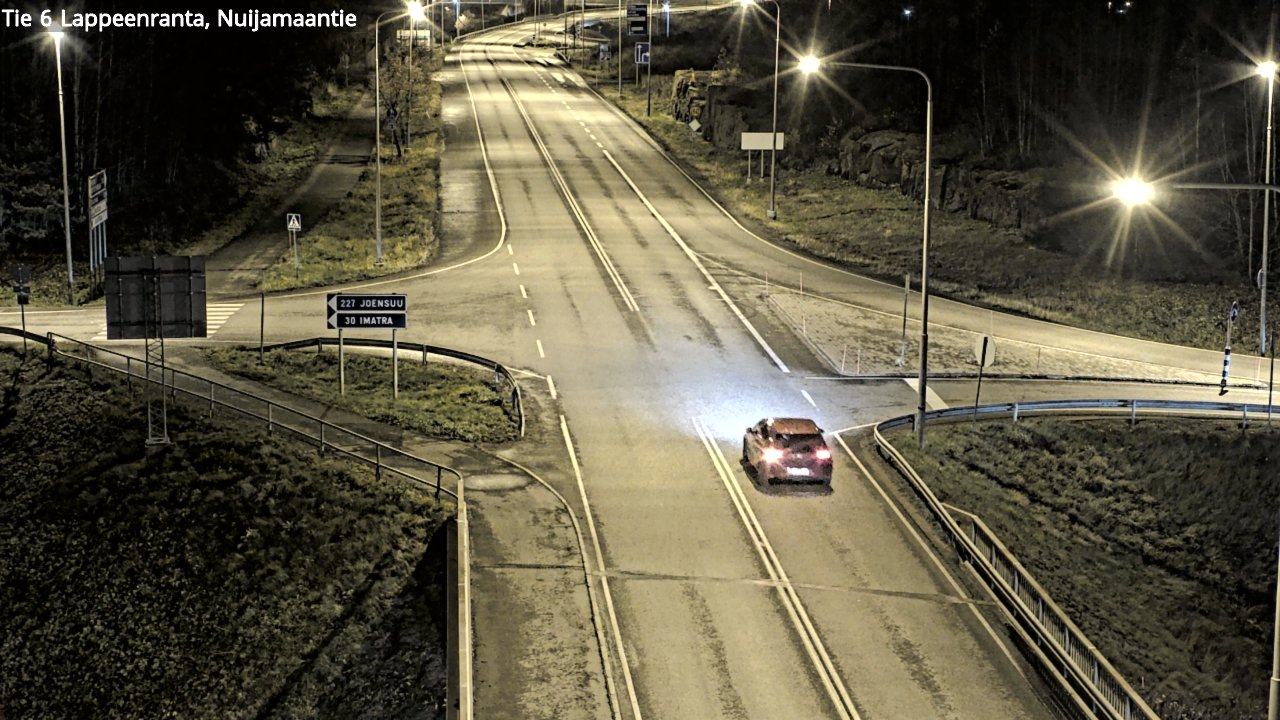 Kelikamerat Kuva Tie 6 Lappeenranta, Nuijamaantie, Lappeenranta, Etelä-Karjala