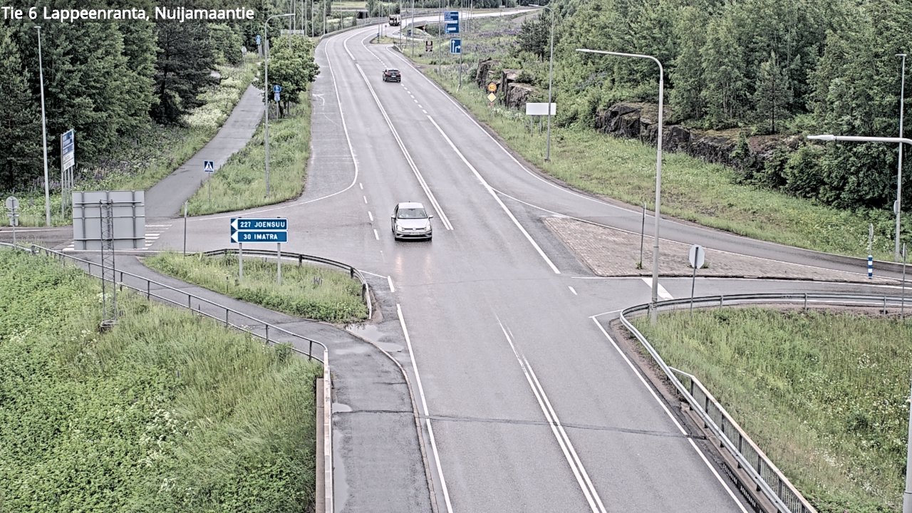 Kelikamerat Kuva Tie 6 Lappeenranta, Nuijamaantie, Lappeenranta, Etelä-Karjala
