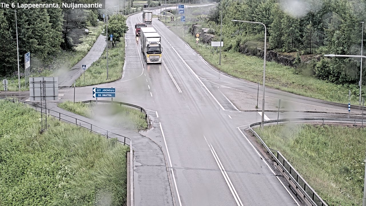 Kelikamerat Kuva Tie 6 Lappeenranta, Nuijamaantie, Lappeenranta, Etelä-Karjala