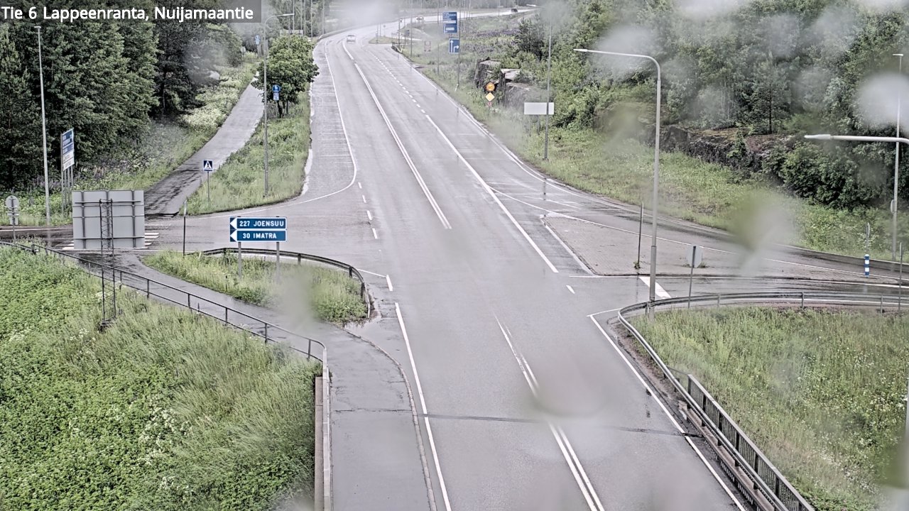 Kelikamerat Kuva Tie 6 Lappeenranta, Nuijamaantie, Lappeenranta, Etelä-Karjala