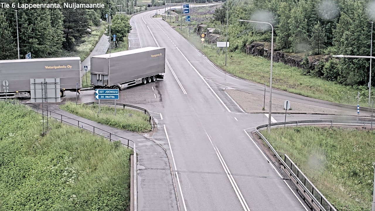 Kelikamerat Kuva Tie 6 Lappeenranta, Nuijamaantie, Lappeenranta, Etelä-Karjala