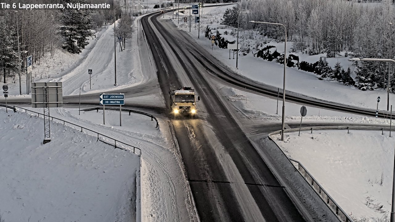 Kelikamerat Kuva Tie 6 Lappeenranta, Nuijamaantie, Lappeenranta, Etelä-Karjala
