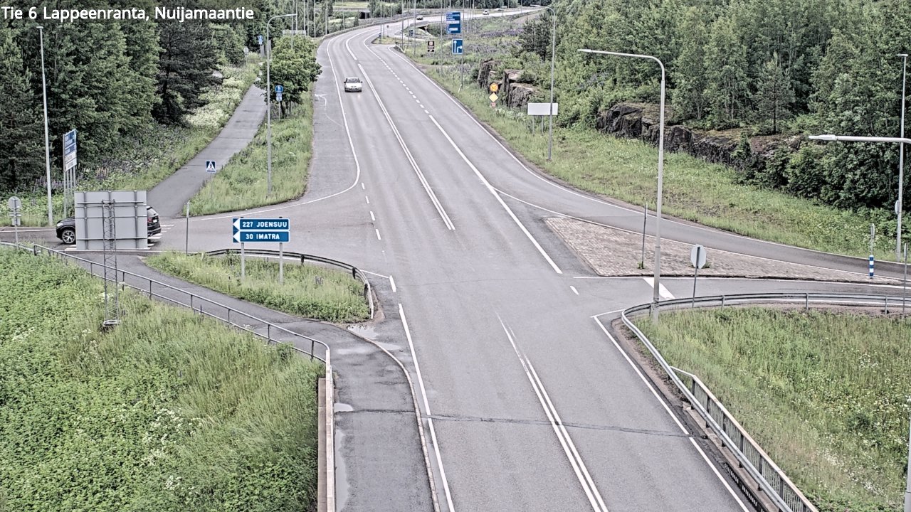 Kelikamerat Kuva Tie 6 Lappeenranta, Nuijamaantie, Lappeenranta, Etelä-Karjala