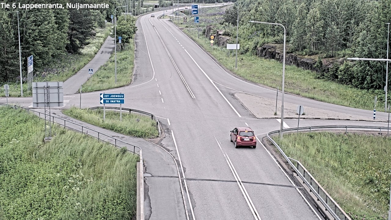 Kelikamerat Kuva Tie 6 Lappeenranta, Nuijamaantie, Lappeenranta, Etelä-Karjala