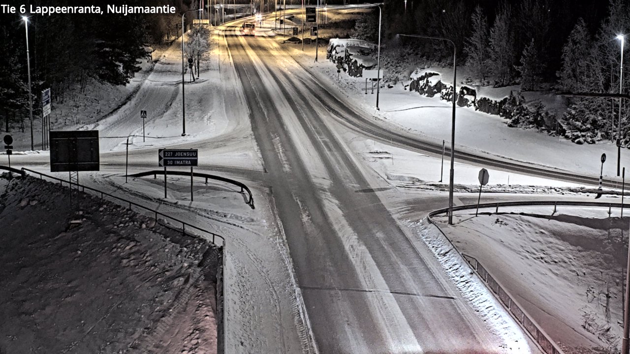 Kelikamerat Kuva Tie 6 Lappeenranta, Nuijamaantie, Lappeenranta, Etelä-Karjala