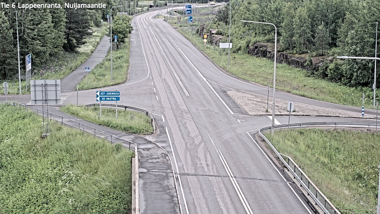 Kelikamerat Kuva Tie 6 Lappeenranta, Nuijamaantie, Lappeenranta, Etelä-Karjala