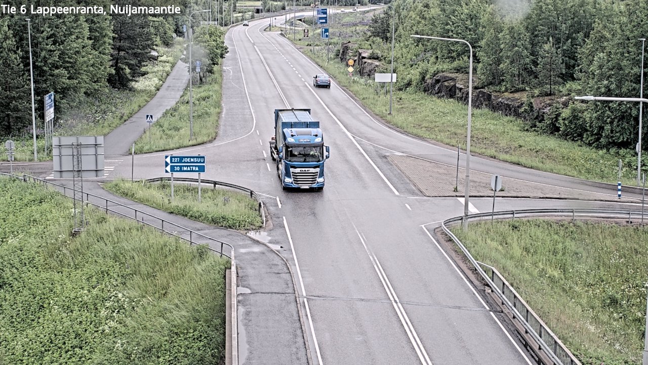 Kelikamerat Kuva Tie 6 Lappeenranta, Nuijamaantie, Lappeenranta, Etelä-Karjala