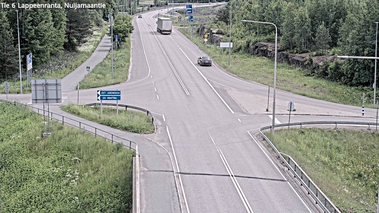 Kelikamerat Kuva Tie 6 Lappeenranta, Nuijamaantie, Lappeenranta, Etelä-Karjala