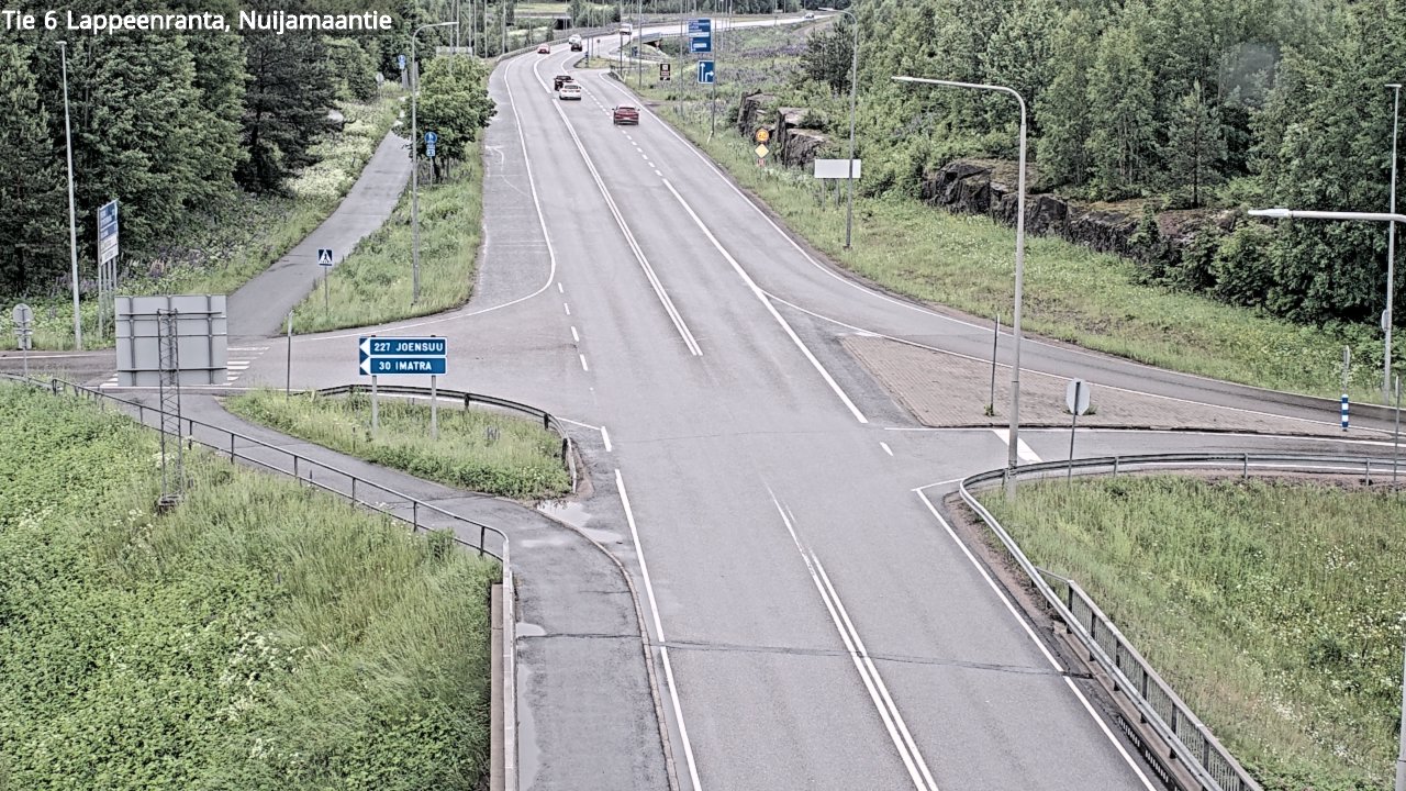 Kelikamerat Kuva Tie 6 Lappeenranta, Nuijamaantie, Lappeenranta, Etelä-Karjala