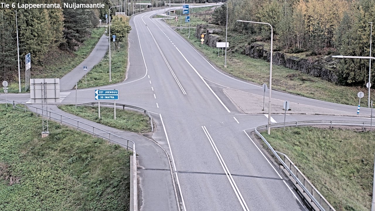 Kelikamerat Kuva Tie 6 Lappeenranta, Nuijamaantie, Lappeenranta, Etelä-Karjala