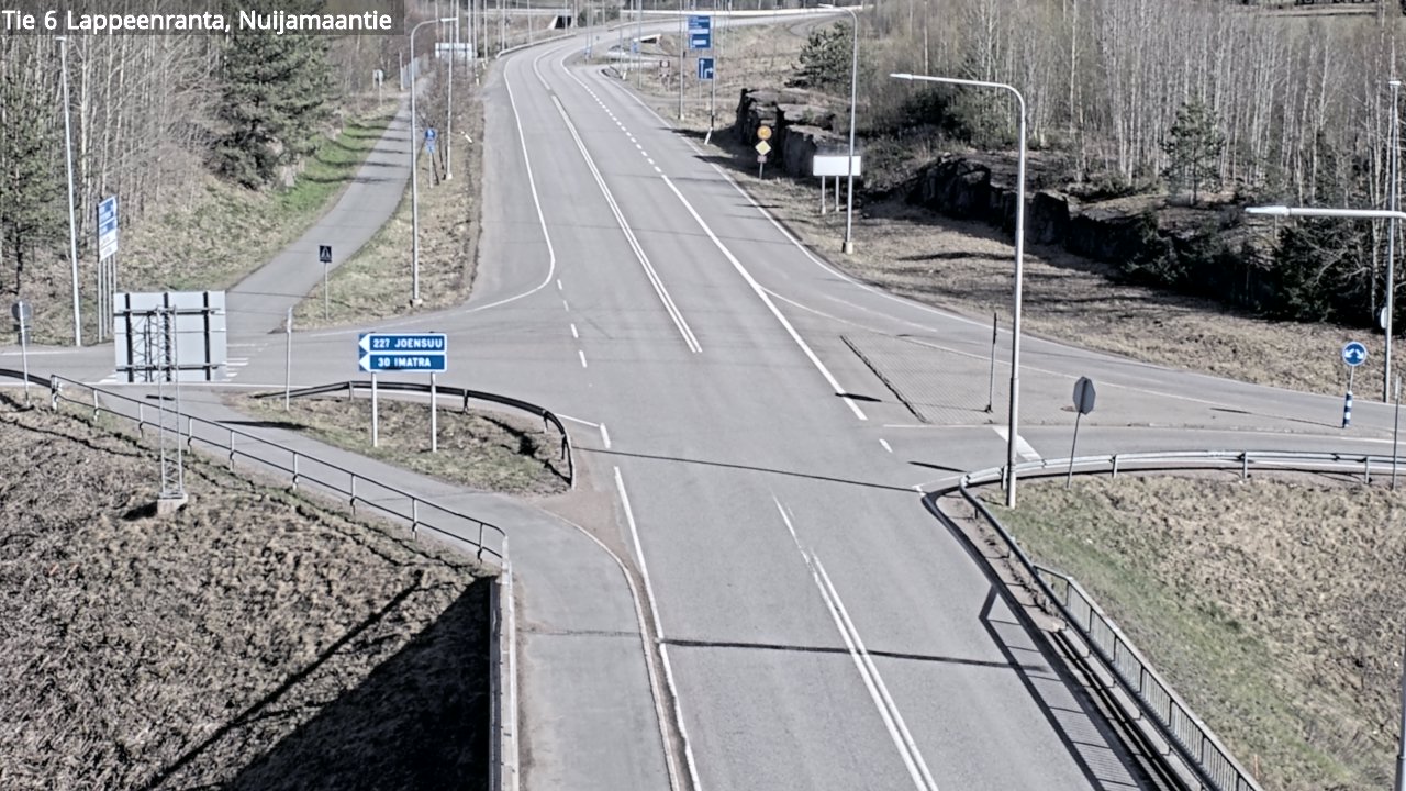 Kelikamerat Kuva Tie 6 Lappeenranta, Nuijamaantie, Lappeenranta, Etelä-Karjala