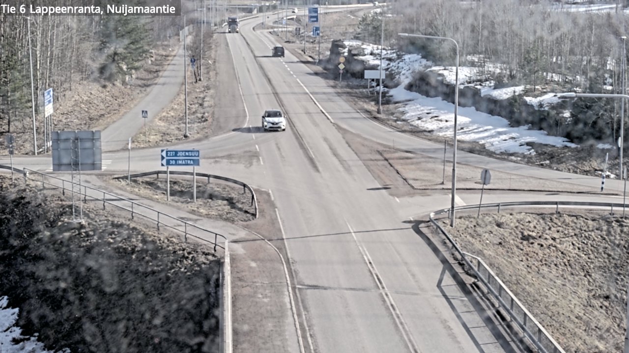 Kelikamerat Kuva Tie 6 Lappeenranta, Nuijamaantie, Lappeenranta, Etelä-Karjala