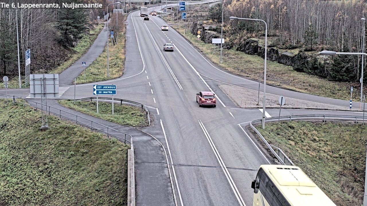 Kelikamerat Kuva Tie 6 Lappeenranta, Nuijamaantie, Lappeenranta, Etelä-Karjala